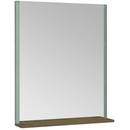 Зеркало АКВАТОН ТЕРРА 1A247002TEDY0 (85*70) (полка, дуб кантри), шт, артикул 1A247002TEDY0