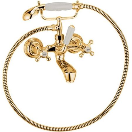 Смеситель для ванны Kludi Adlon 514414520 Золото 23 карат, артикул 514414520