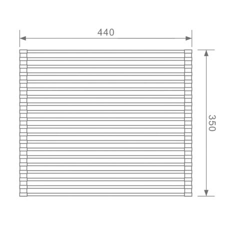 Ролл-мат Raglo R730.44.03, золотой сатин