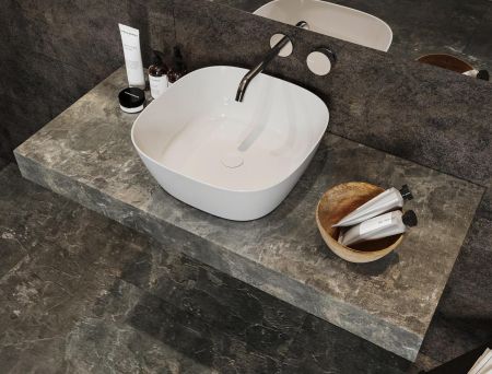 Раковина накладная Allen Brau Priority 40 белый глянец, артикул 00262043