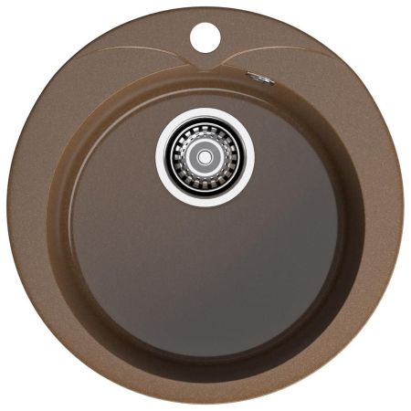 Кухонная мойка GranFest RONDO 480, терракот, артикул R-480 терракот