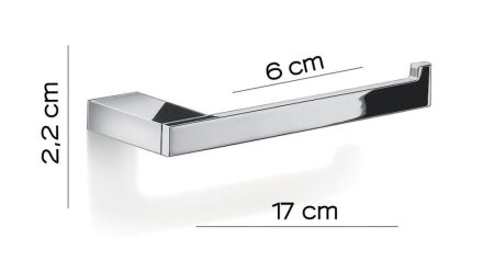 Gedy Lanzarote, бумагодержатель, цвет хром, артикул A324(13)