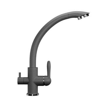 Смеситель для кухни Ulgran U-017-309, темно-серый, артикул U-017-309