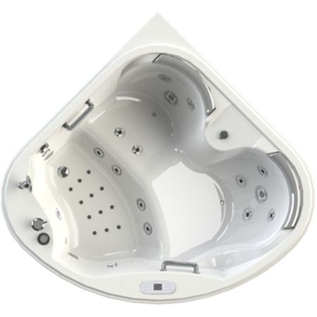 Бассейн Radomir Корнелия 170x170 1-30-0-0-0-164Б Белый с гидромассажем, артикул 1-30-0-0-0-164Б