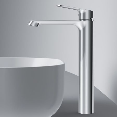 F8F92000 Func, смеситель для умывальника высокий, хром, артикул F8F92000