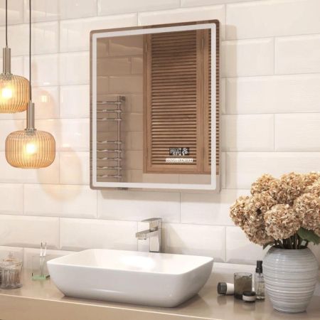 Зеркало VIGO Geometry Media voice 600, артикул 044