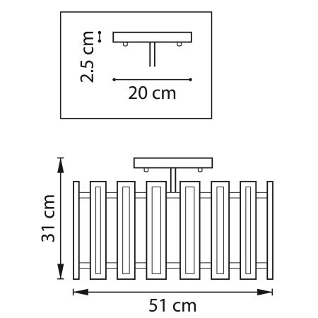 Люстра потолочная Agave Lightstar 712054, артикул 712054
