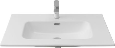 Раковина Aquanet Flat 80 белая матовая, артикул 00330431