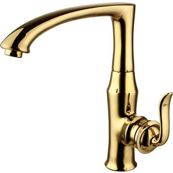 Смеситель для кухни Lemark Brava LM4705G Золото