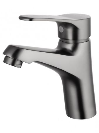 Смеситель для раковины WONZON & WOGHAND, Темный графит (WW-A40212-BGG), артикул WW-A40212-BGG