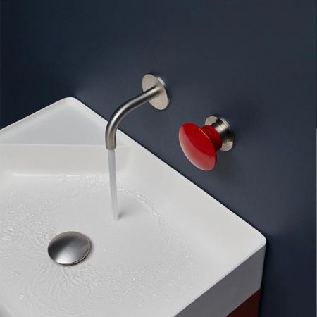 ANTONIO LUPI MAYDAY Смеситель встраиваемый, однорычажный, в комплекте со встроенной частью, цвет красный