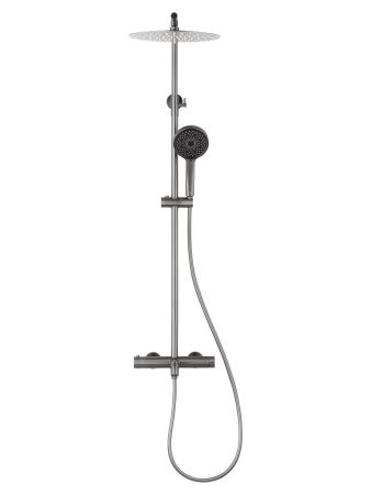 Душевая система WONZON & WOGHAND STICK, Темный графит (WW-88739017-BGM), артикул WW-88739017-BGM
