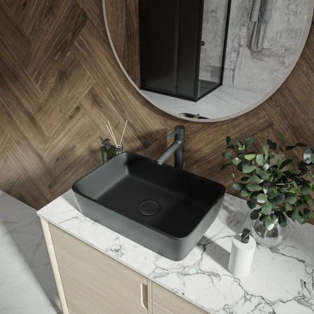 Раковина чаша Maretti UM13NS03-560, черная, артикул UM13NS03-560