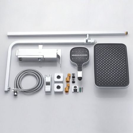 Душевая система Rose R1056, хром