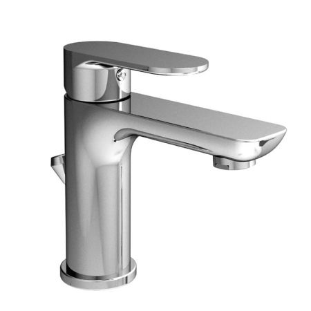 Смеситель для раковины PIANO однорычажный с донным клапаном, хром глянец