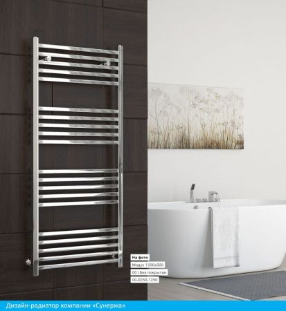 Полотенцесушитель водяной МОДУС 600х300 (Матовый Белый), артикул 30-0250-6030