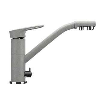 Смеситель для кухни Ulgran U-010-310, серый
