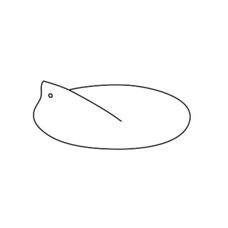 ADJ Крышка для корзины для белья, D40 см., цвет: панна котта/белый, артикул 0044.16/10