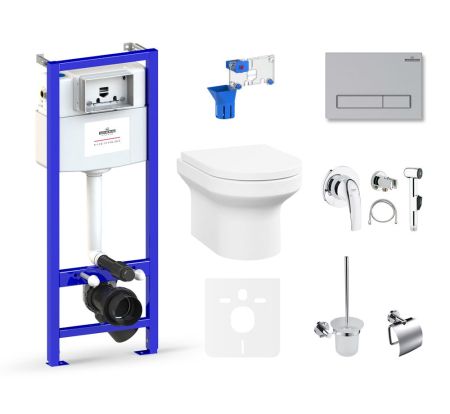 Комплект 10 в 1 Lavinia Boho Grance Hill Rimless 75110770, премиум с пластиковой клавишей, артикул 75110770