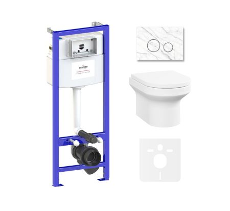 Комплект 6 в 1 Lavinia Boho Grance Hill Rimless 87561029, премиум с каменной клавишей, артикул 87561029