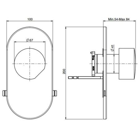 FIMA|Carlo Frattini SO Ручка для смесителя, цвет хром