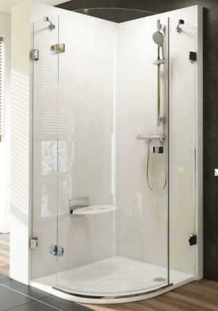 Душевой уголок Ravak Brilliant BSKK3-100 L хром+транспарент