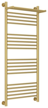 Полотенцесушитель водяной "БОГЕМА 1П +" 1200х500 (Матовое ЗОЛОТО), артикул 032-0223-1250