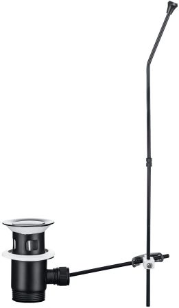 Смеситель для биде Allen Brau Infinity 5.21004-31 (с донным клапаном) черный матовый, артикул 5.21004-31