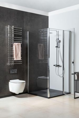 Душевой уголок Allen Brau Priority 100x100 3.31004.00 + 3.31019.00 хром, артикул 3.31004.00 + 3.31019.00