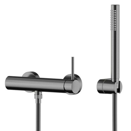 Смеситель для душа Knotlor SS-22/GM, вороненая сталь, артикул SS-22/GM