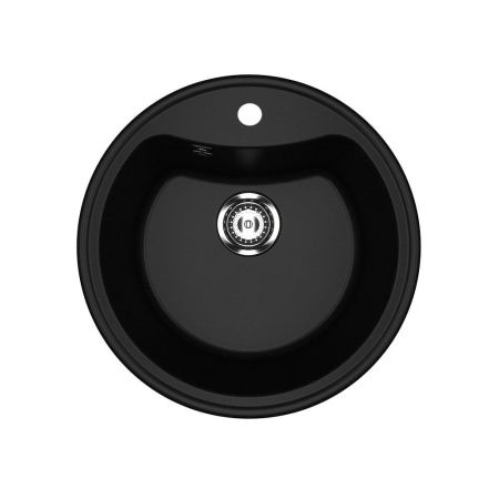 Кухонная мойка Ulgran U-601-344, ультра-черный, артикул U-601-344