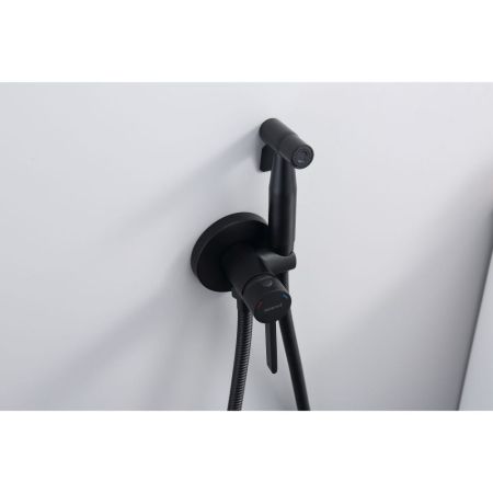 Гигиенический душ со смесителем Splenka S221.52.06, черный