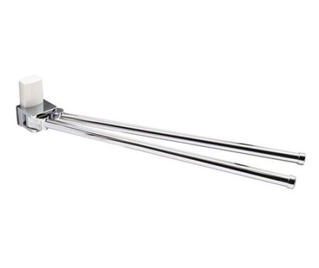 Leine K-5031WHITE Держатель полотенец двойной, артикул K-5031W