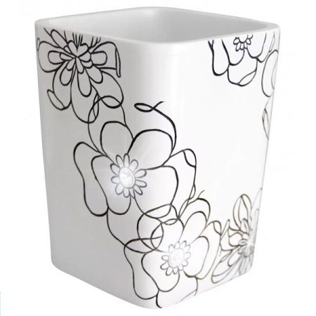 Стакан для зубных щеток Ridder Diamond 22160101 Белый, артикул 22160101