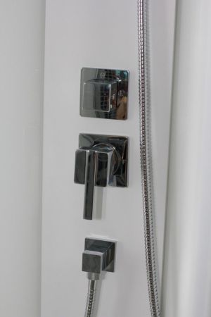 Кабина CHIKA901T душевая без крыши Cerutti SPA (90x90x215-225), артикул CHIKA901T