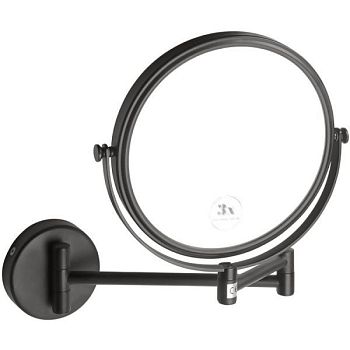 Косметическое зеркало круглое, MS22U, Черный