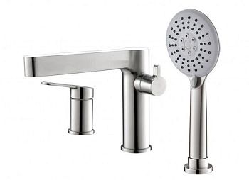 Смеситель на борт ванны BELBAGNO DELTA DEL-BVD3-IN арт. DEL-BVD3-IN