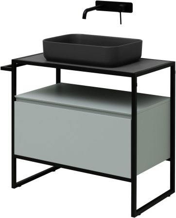 Тумба под раковину Allen Brau Priority 80 1.31002.PWM папирус матовый, артикул 1.31002.PWM