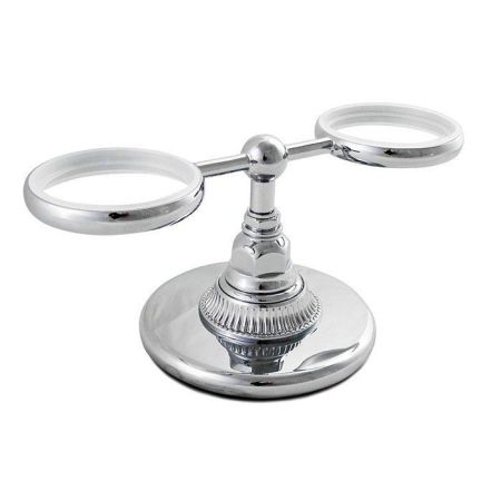 Nicolazzi Impero Держатель для стакана и мыльницы, цвет: хром (без керамики), артикул 1494CR36