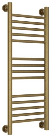 Полотенцесушитель водяной "Богема+" прямая 800х300 (Состаренная БРОНЗА)