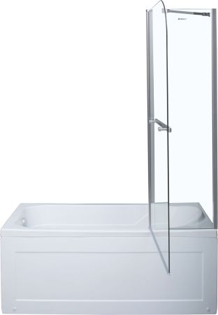 Шторка на ванну Aquanet SG-1200, прозрачное стекло, артикул SG-1200