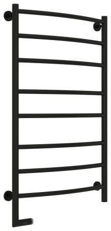 Полотенцесушитель электрический "ГАЛАНТ 2.0" 1000х600 / МЭМ левый (Матовый Чёрный), артикул 31-5200-1060