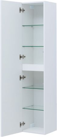 Шкаф-пенал Aquanet Арт 35 белый матовый, артикул 00313258