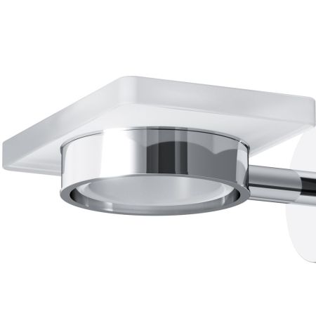 A85A34200 X-Joy, Стеклянная мыльница с настенным держателем, хром, артикул A85A34200