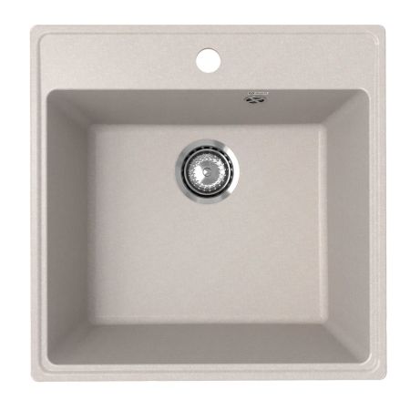 Кухонная мойка Ulgran Quartz Forte 505-10, песок, артикул Forte 505-10
