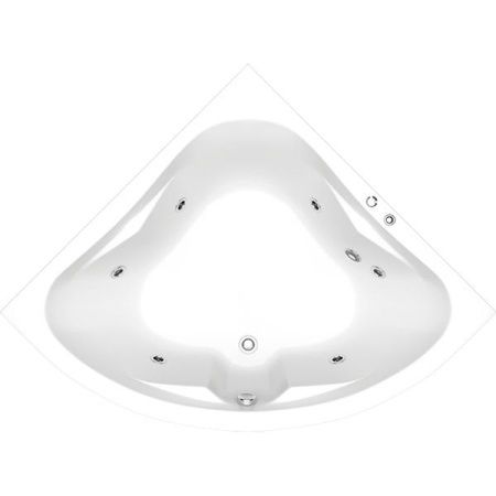 Акриловая ванна Bas Империал 150x150 без гидромассажа