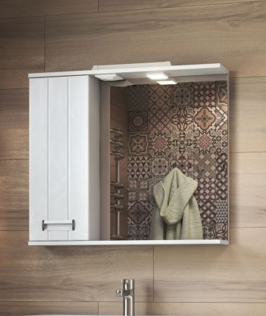 Зеркало со шкафом VIGO Diana z.DIA.80.L.El, 80 см, артикул z.DIA.80.L.El