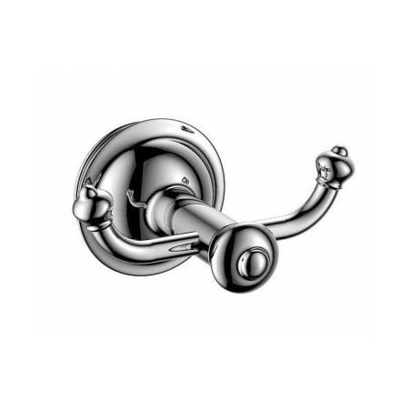 Крючок ASTOR двойной, хром, Sapho, артикул 1325-01