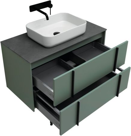 Тумба под раковину Allen Brau Reality 90 1.32006.CGM олива матовый, артикул 1.32006.CGM