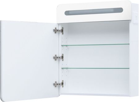 Зеркальный шкаф Aquanet Лукка 70 белый